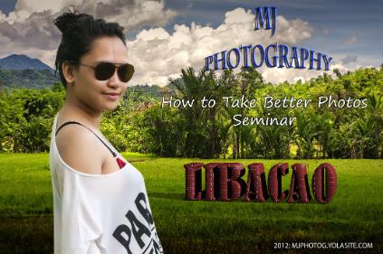 MJ Photog Seminar in Libacao